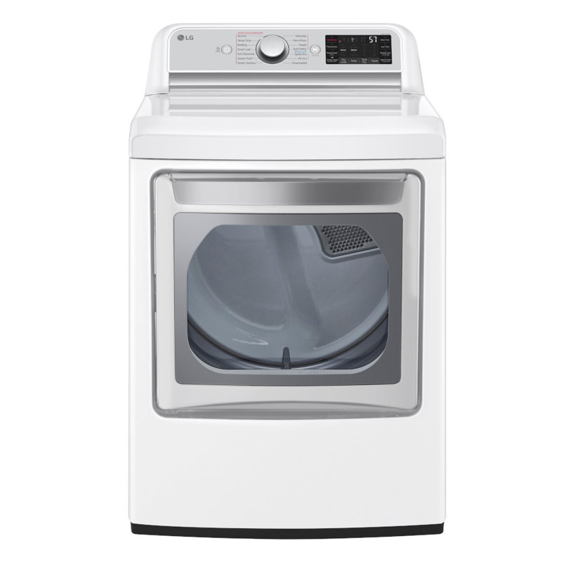 LG 7.3 cu. ft. Gas Dryer with Sensor Dry, White