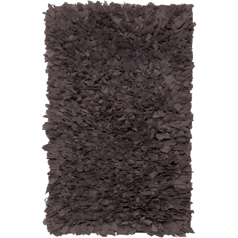 Tapis gris foncé Benitez, Rectangle 1 pi 8 po x 2 pi 6 po