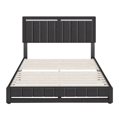 Base de lit tapissier Senata Linen
