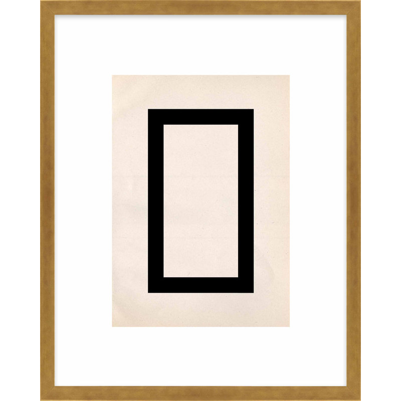 Construction 1 par Eleni Psyllaki pour Paradissi, art numérique, H 25 po x l 20 po x P 1,25 po, Encadrement doré