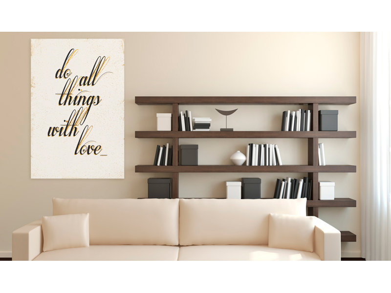 No Frame Print on Canvas, 60cm H x 90cm W