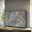 Modern Solid Wood Entryway Cabinet with 6 Drawers