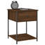 Allums 44cm W Iron Bedside Table-640343854-607737446