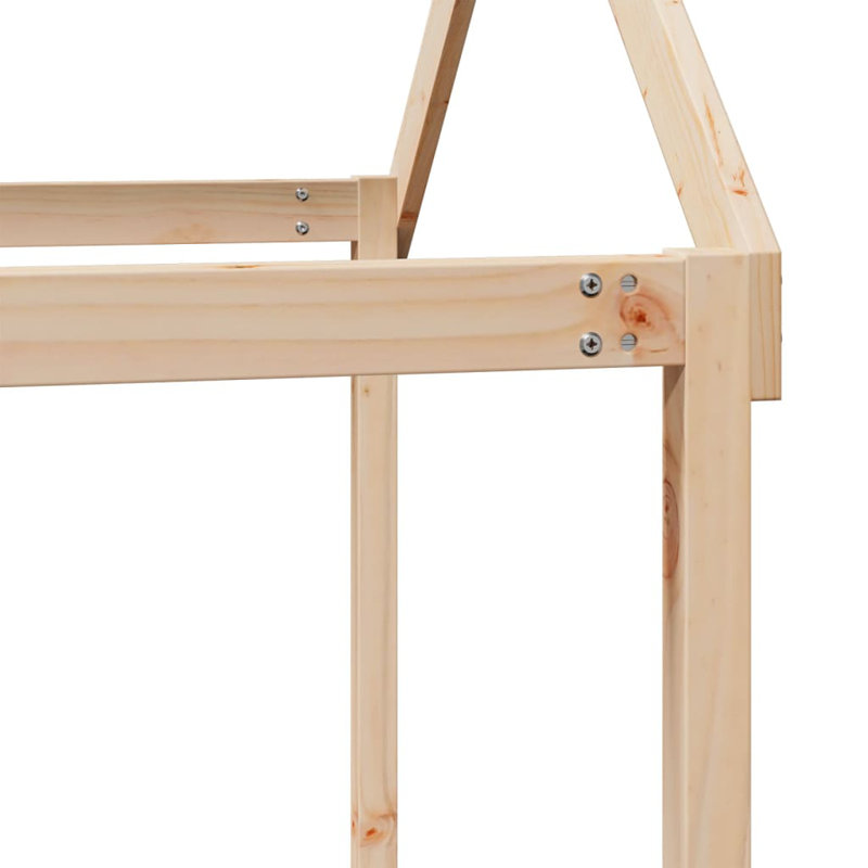 Layden Bunk Bed Accessories, 154cm H x 217cm L x 85.5cm W, Brown