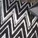 Sanyla Hand Tufted Wool Chevron Rug