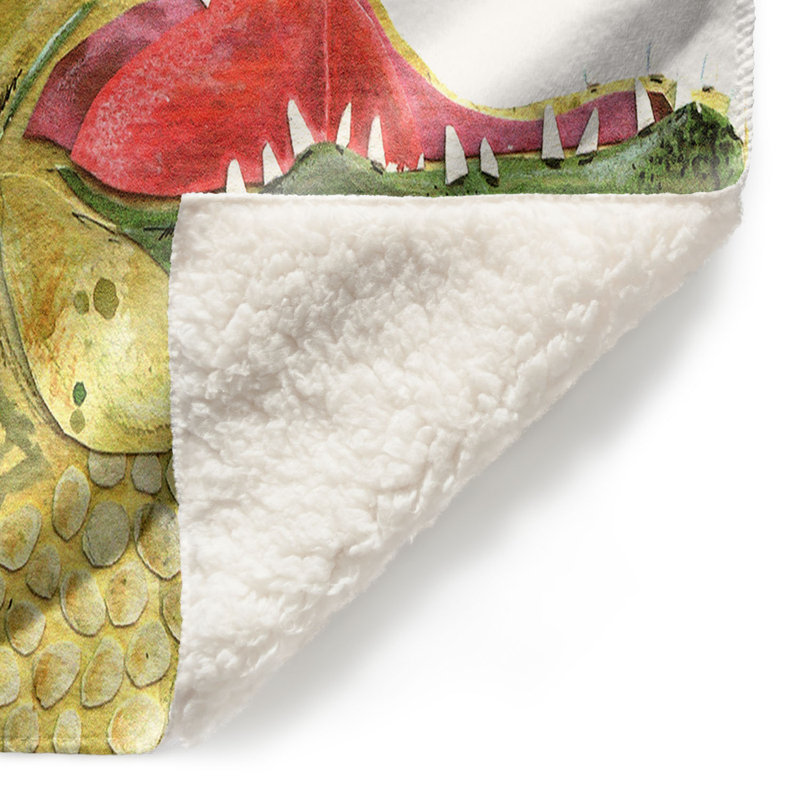  Couverture en alligator, 68 po x 80 po
