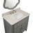 Albertine 34'' Single Bathroom Vanity with Stone Top-925193623