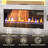 Benigno 63" W Tall Fireplace TV Stand for TVs up to 70" with Electric Fireplace and Sound Bar Shelf