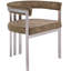 Fauteuil en velours Marcello Kenlea-2141634415