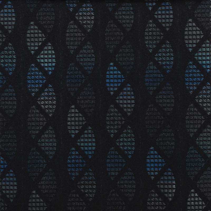 Tissu sophistiqué tissé de suite, Cobalt