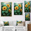 Méticuleusement tournesols I sur toile-1562073078-1562073073