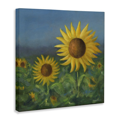 Art mural sur toile Blooming Sunflower Meadow par David Swanagin