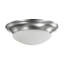19 W - 11 po - Luminaire encastré à DEL Twist & Lock - À intensité variable - Nickel brossé - Verre givré