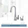 Sinema High Arc Pull Down Single Handle Kitchen Faucet with Power Clean and Reflex