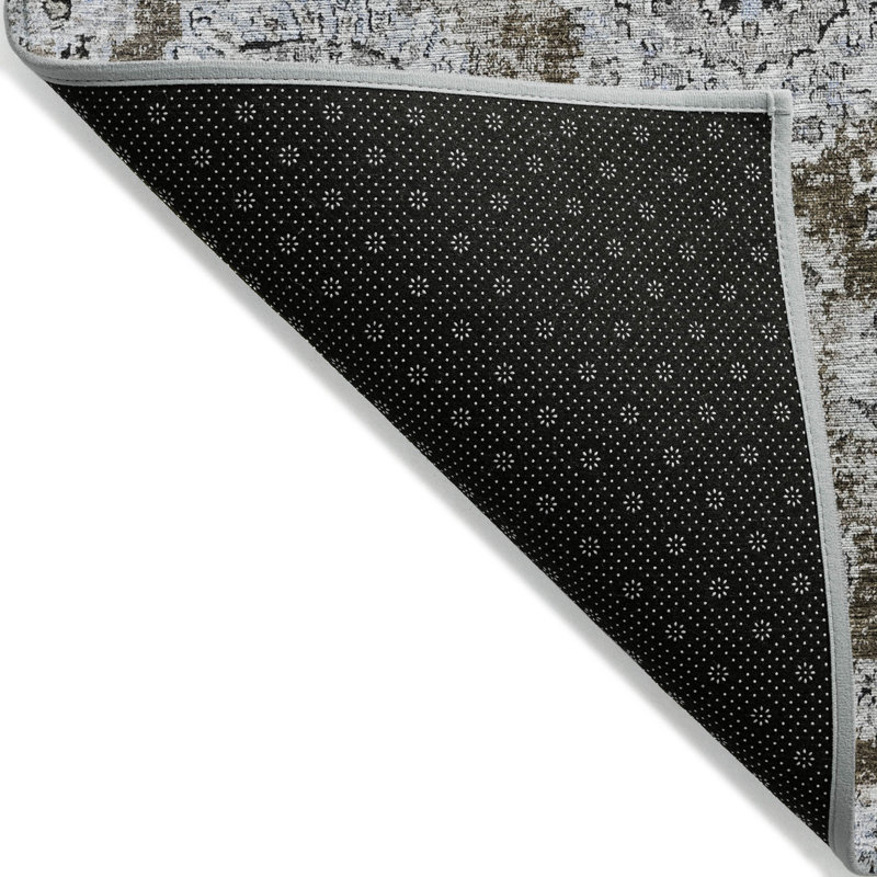 Tapis intérieur / extérieur floral Ivany , Rectangle 9 pi x 12 pi