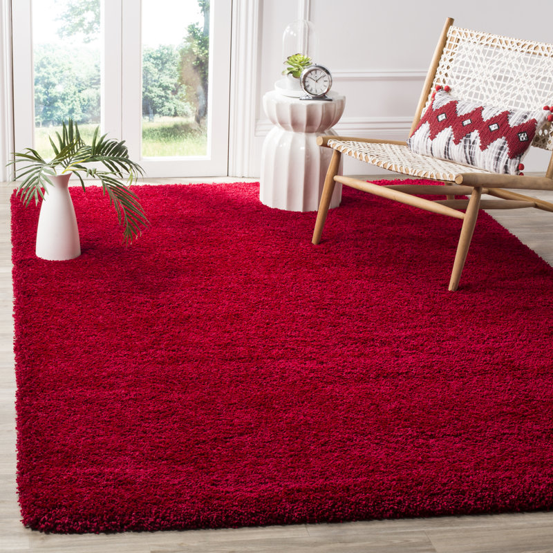 Fiodor Solid Colour Area Rug, Rectangle 122 x 183 cm