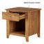 Table de bout avec tiroir Ivagene - Table d'appoint avec tablette de rangement - Table de chevet en bois de style traditionnel pour chambre à coucher ou salon-244068070