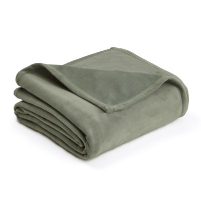 Vellux Plush Blanket All Season Warm Super Soft Throw Blanket Hotel Quality