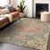 Machine Washable Indoor/Outdoor Claudian ACN1236 Brown Rug