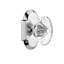 Cottage Plate with Oval Fluted Crystal Door Knob-760102726-760102716