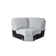 Upholstered Power Motion Modular 5-Piece 3-Recliner L-Sectional, Wireless Charging Storage Console