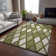 Premium Machine Washable Prisco Olive Rug