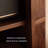 Floor standing solid wood bookcase