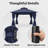 10 x 10 Ft Soft Top Patio Gazebo with 2-Tier Canopy, Mesh Netting and Privacy Curtains, Galvanized Steel Outdoor Canopy for Backyard Deck and Garden-135974230