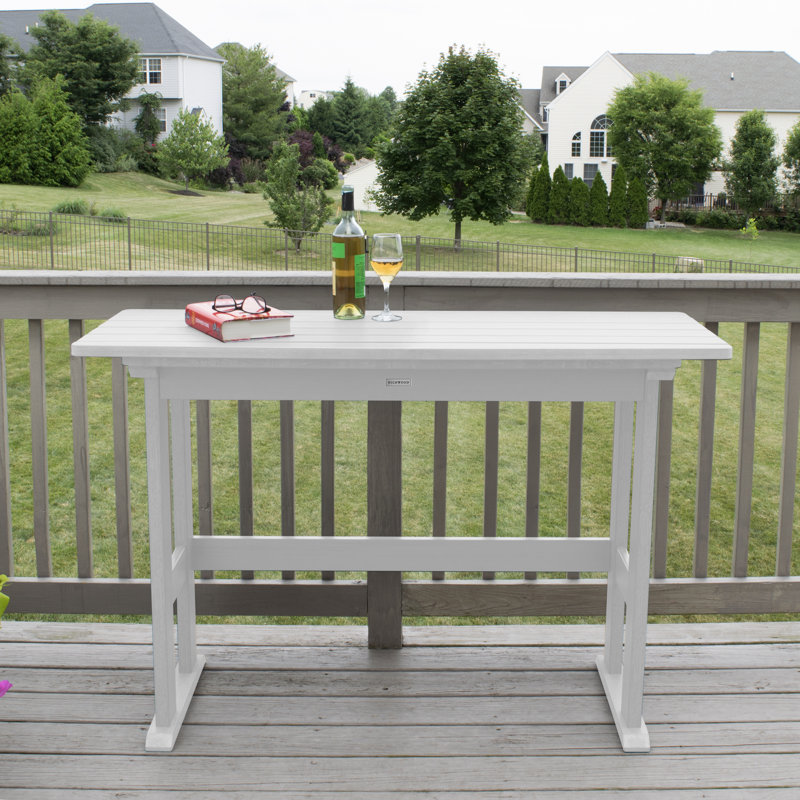 Table de bar Arbnora, Blanc