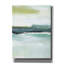  «Sea Green Layers 3» par Annie Warren, art mural sur toile, 40 po x 54 po