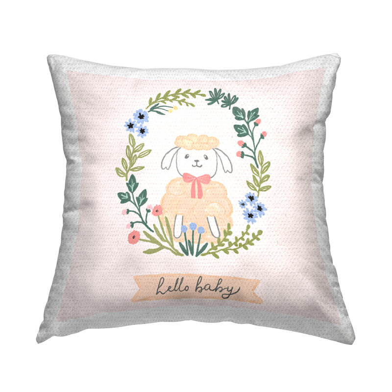 Coussin d'extérieur Hello Baby