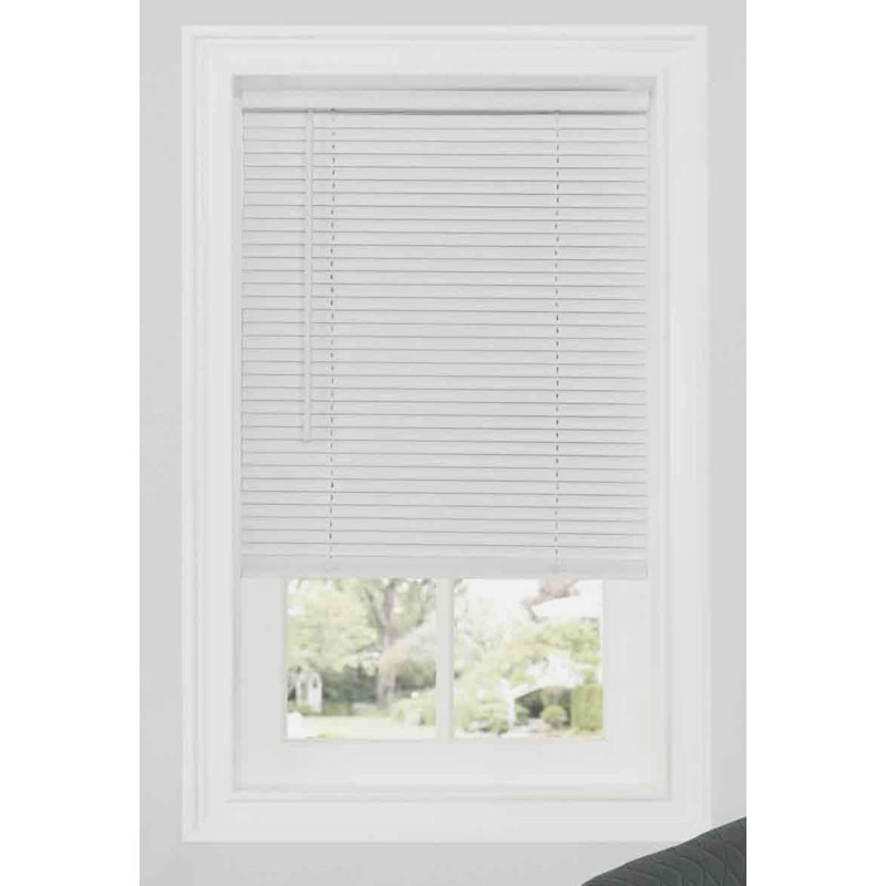 Store horizontal obscurcissant sans cordon / vénitien, L 48 po x L 45 po, Blanc