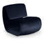 Fauteuil d'appoint en velours Koco-1409356723