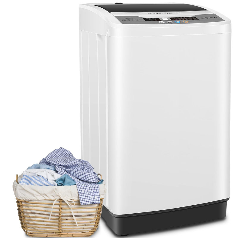 Himimi Delia 2.1 Cubic Feet cu. ft. Portable Washer with Child Safety Lock White