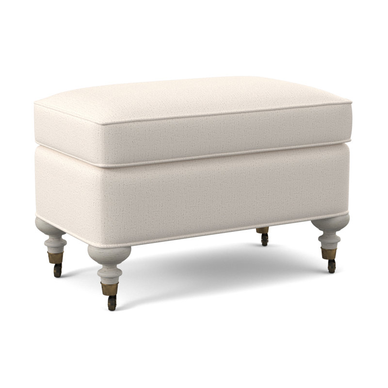 Repose-pieds standard Devan, Ivoire de Venise, Bisque