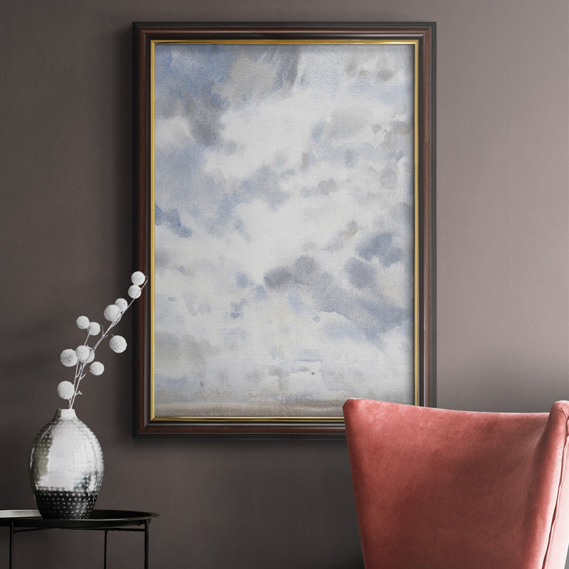 Toile encadrée de qualité supérieure - prête à être accrochée, H 20 po x l 16 po x P 2,5 po, Toile avec cadre doré