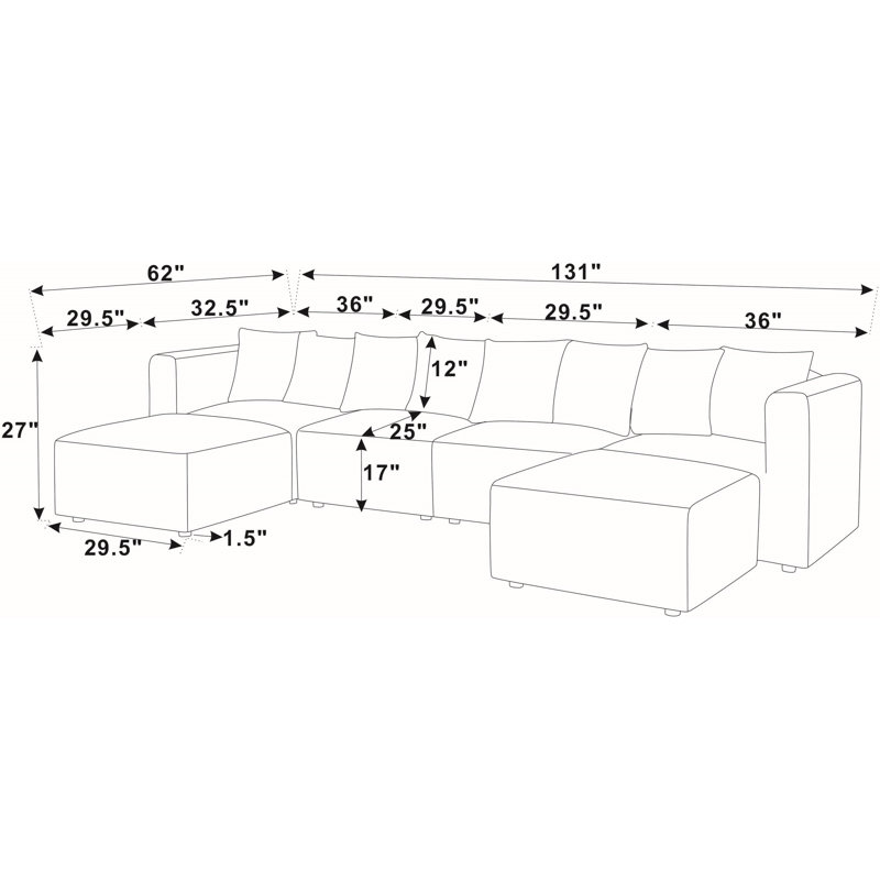 Dornwich Modular Sectional