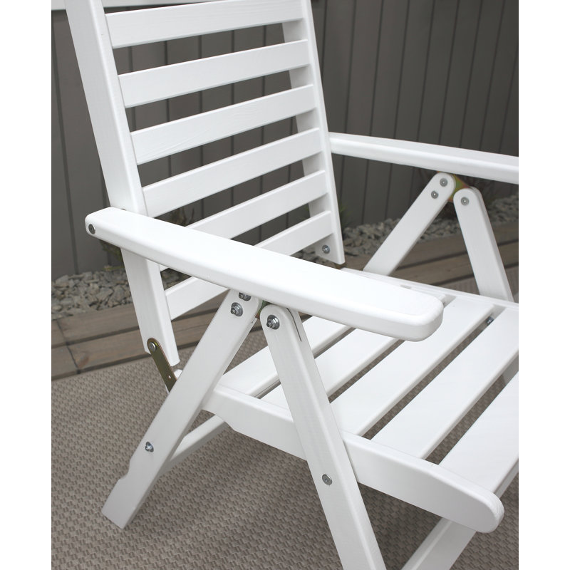 Katherra Patio Dining Armchair, White