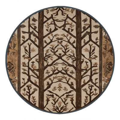 Tapis brun turc lavable à la machine