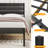 Alicia Steel Piece Bedroom Set-2032754351-2032669733