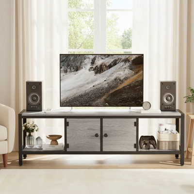 Meuble télé avec espace de rangement
