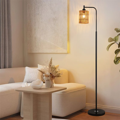 Ameire 170cm Powder Coated Arched Floor Lamp
