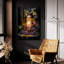 Art mural en verre Epic Art «Candle With Fruit» par Momart-106418367