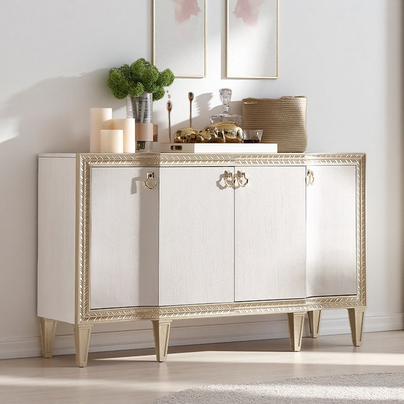 Meuble télé simple et luxueux de style américain