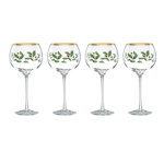 Holiday Balloon 16 oz. Red Wine Glass