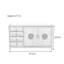 Buffet en bois massif de style chinois-105354309