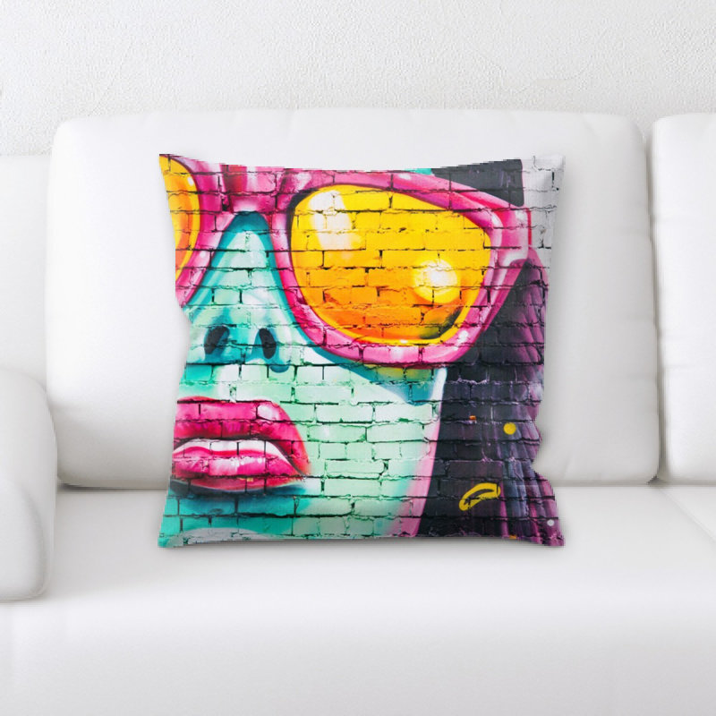 Coussin Graffiti