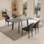 Keiah 4 - Person Butterfly Leaf Dining Set-909763684