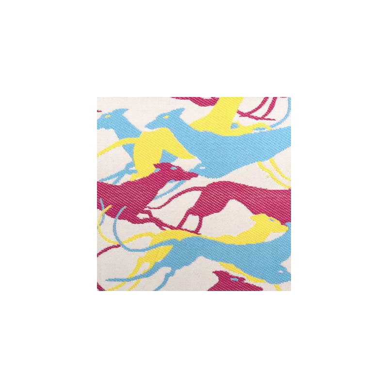 Tissu tout usage Fox Hollow, Rouge / bleu / jaune