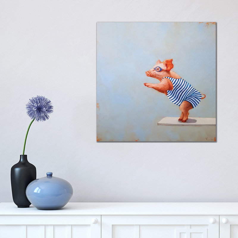 Lucia Heffernan - Wrapped Canvas Print, 45.72 cm H x 45.72 cm W x 1.91 cm D, Open/Framed Gallery Wrapped